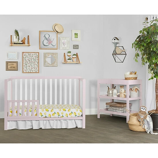 Best reviews of π Dream On Me Ridgefield 5-in-1 Convertible Crib Blush π - Image 3