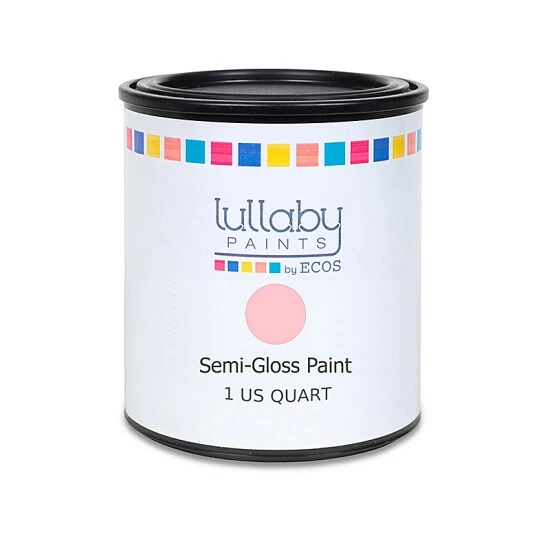 Cheap π Lullaby Paints Semi-Gloss Nursery Furniture And Trim Paint In Ballet Slipper π - Image 2