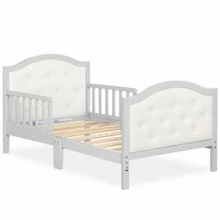 Hot Sale 👏 Dream On Me Zinnia Toddler Bed White ⭐