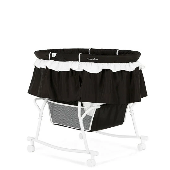 Best Pirce π Dream On Me Lacy 2-in-1 Portable Bassinet In Black π₯° - Image 7