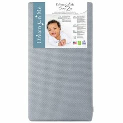 Cheap 👍 Dream On Me Pure Zen Crib And Toddler Mattress White/pink ✔️