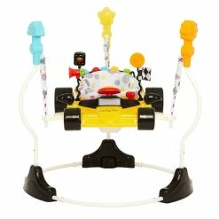 Brand new ⌛ Dream On Me Champ Racecar Activity Center And Jumper Yellow 😀