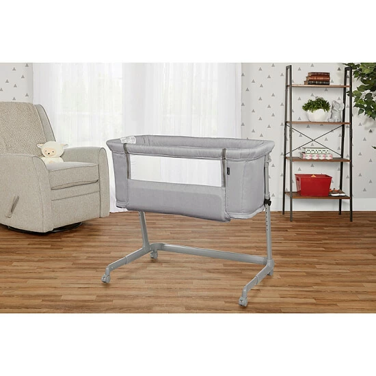 Wholesale π₯° Dream On Me Waves Bassinet, Bedside Sleeper And Playard Light Gray π - Image 12