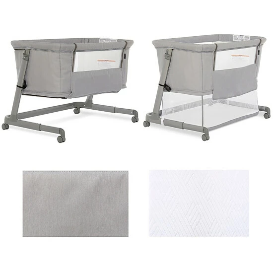 Wholesale π₯° Dream On Me Waves Bassinet, Bedside Sleeper And Playard Light Gray π - Image 16