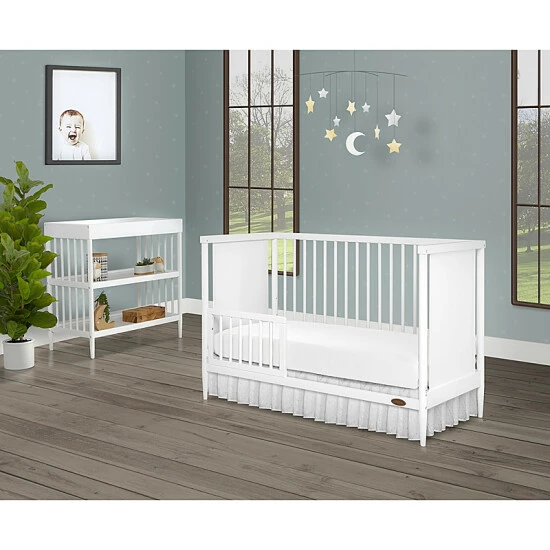 Brand new π Dream On Me Clover 4-in-1 Convertible Island Crib White π - Image 5