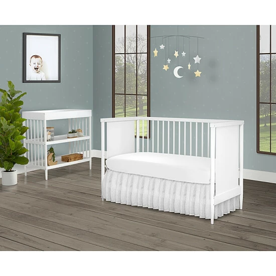 Brand new π Dream On Me Clover 4-in-1 Convertible Island Crib White π - Image 6