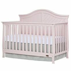 Coupon ⭐ Dream On Me Kaylin 4-in-1 Convertible Crib In Blush White ⌛
