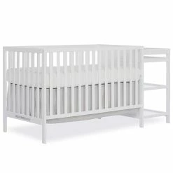 Brand new 😀 Dream On Me Synergy 4-in-1 Convertible Crib And Changer White 💯