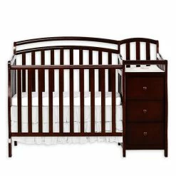 Buy 🔥 Dream On Me Casco 3-in-1 Mini Crib And Changer In Espresso ⭐