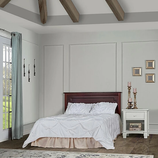 Best Pirce ✔️ Dream On Me Morgan 5-in-1 Convertible Crib In Cherry White ✔️ - Image 5