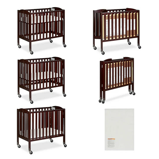 Best deal β Dream On Me 3-in-1 Folding Portable Mini Crib In Espresso π - Image 9